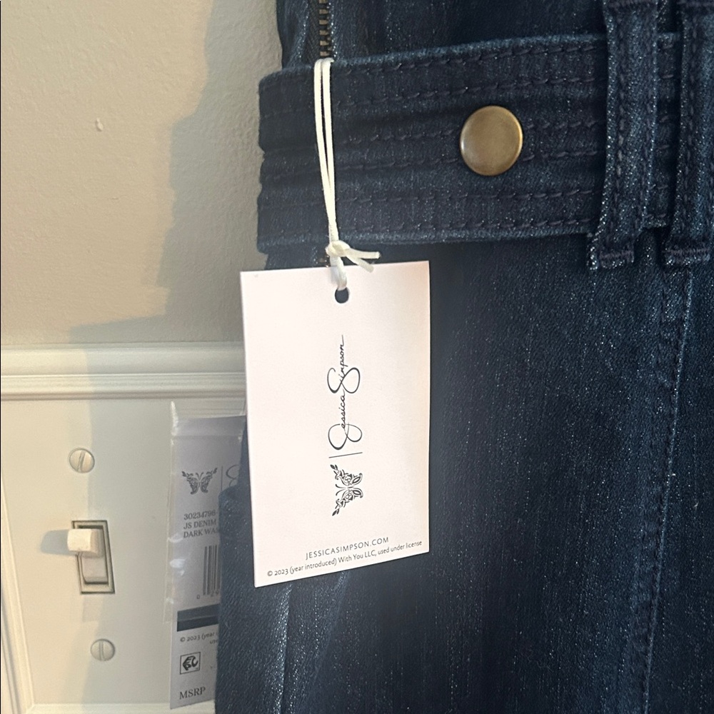 Jessica Simpson Dark Blue Denim Dress - Picture 7 of 7